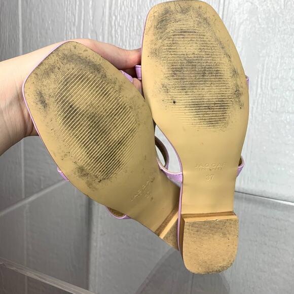 JAGGAR THE LABEL Sprung Double Strap Sandal SIZE 37/US 7 - Picture 4 of 7